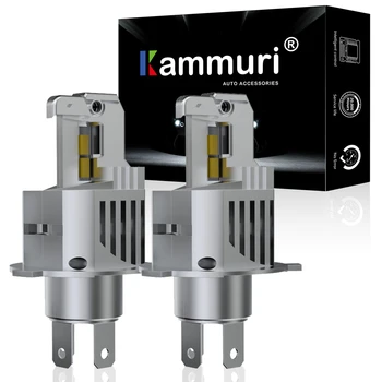 

KAMMURI Mini H4 Led H11 9003 H8 HB3 9005 9006 HB4 H7 LED Car Headlight Bulb For Honda Civic CR-V Fit HR-V Accord Pilot Ridgeline