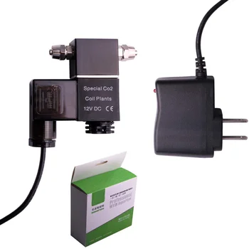 

12V CO2 Solenoid Valve WYIN Aquarium CO2 System Regulator Magnetic Valve for Aquarium Fish Tank Water Plants Grass Grow