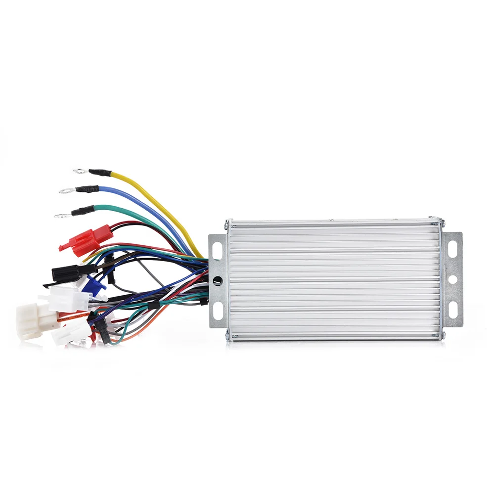 48V 500W алюминиевый сплав бесщеточный контроллер синусоидальных колебаний для электрического велосипеда скутер 28A бесщеточный контроллер двигателя