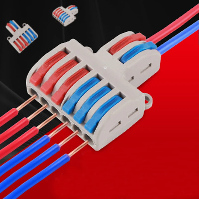 5 шт./лот SPL 42/62 DIY инструмент Мини Быстрый провод соединитель универсальный кабель
