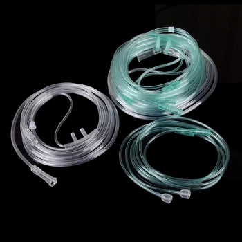 

1PCS Disposable Oxygen Tube Double Nasal Oxygen Tube Independent Packing Medical Care Machine Breathing Cannula 1.5/2/2.5M