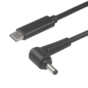 

Portable PD Power Adapter Converter Type-C Male to DC4.0x1.35mm Male Connector for Asus Acer Samsung Super Ben HP Notebook