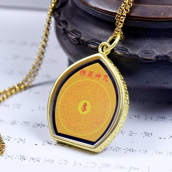 

Gold And Silver Double Side Custom Buddha Pendant Amulets Talismans