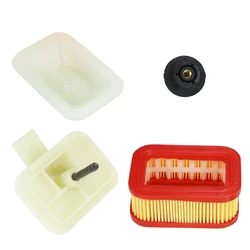 Jeu de filtres à Air en papier pour tronçonneuse, pièces de rechange pour outils de jardin, 5200, 5800, 52 ou 58cc 