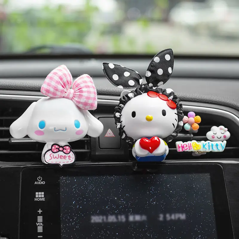 Автомобильный интерьер Hello Kitty креативный мультяшный ароматерапия собака