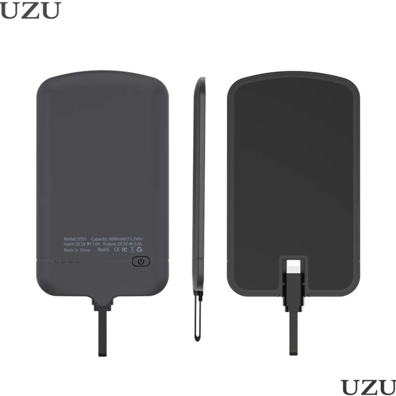 

4000mah battery charger case for Meizu 15 16 Plus external nanoadsorption battery charging for Meizu 15 16 Plus 2 in 1