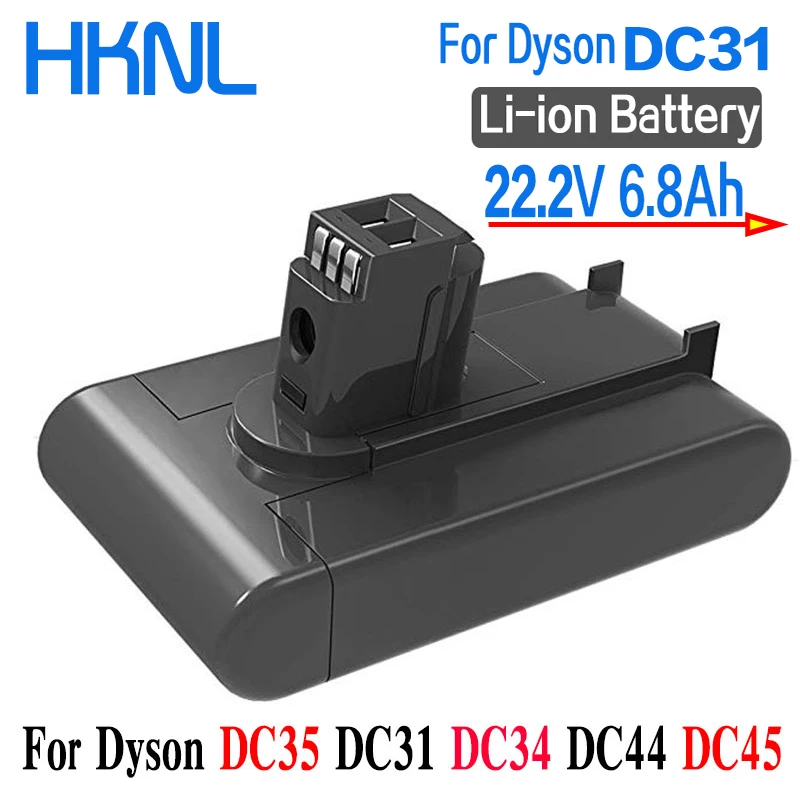 (Тип A) 22 2 V 6800mAh литий-ионная вакуумная батарея для Dyson DC35 DC45 DC31 DC34 DC44 Animal 917083-01 |