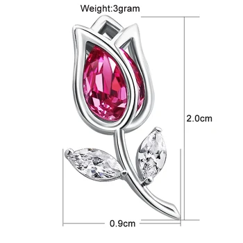 

VA-70 new arrive Women's for Crystal Stud Earrings 925 Sterling Silver earrings