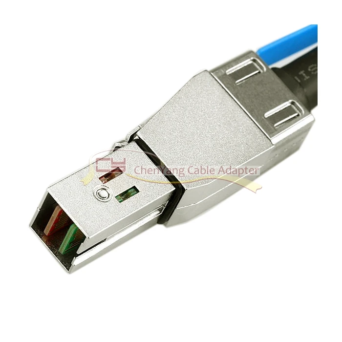 Внешний мини SAS HD SFF-8644 к мини SAS высокой плотности HD SFF-8644 сервер данных Raid кабель 50 см 12 Гбит/с