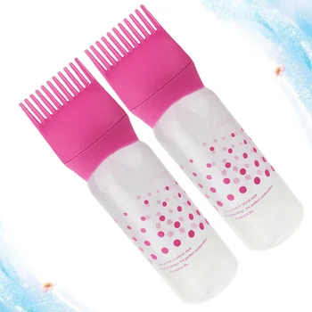 

2pcs Convenient Creative Practicable Hair Dye Bottle for Salon