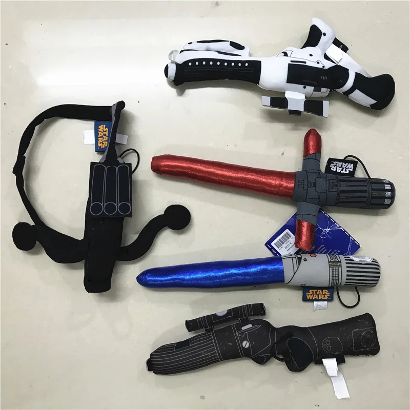 5piece  Star Wars lasersword toys classic Star Wars toy for kid scalable lightsaber plush toys