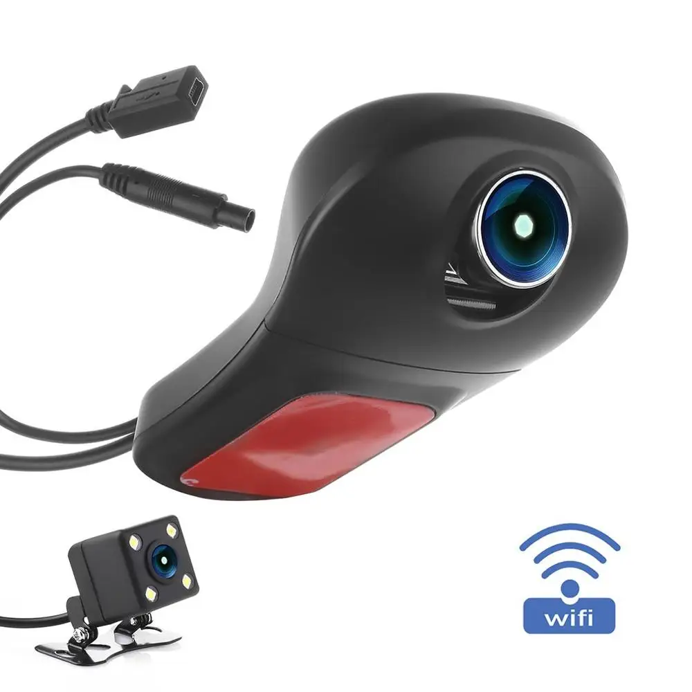 V23B Автомобильный видеорегистратор беспроводная камера WiFi приложение PAL / NTSC FHD