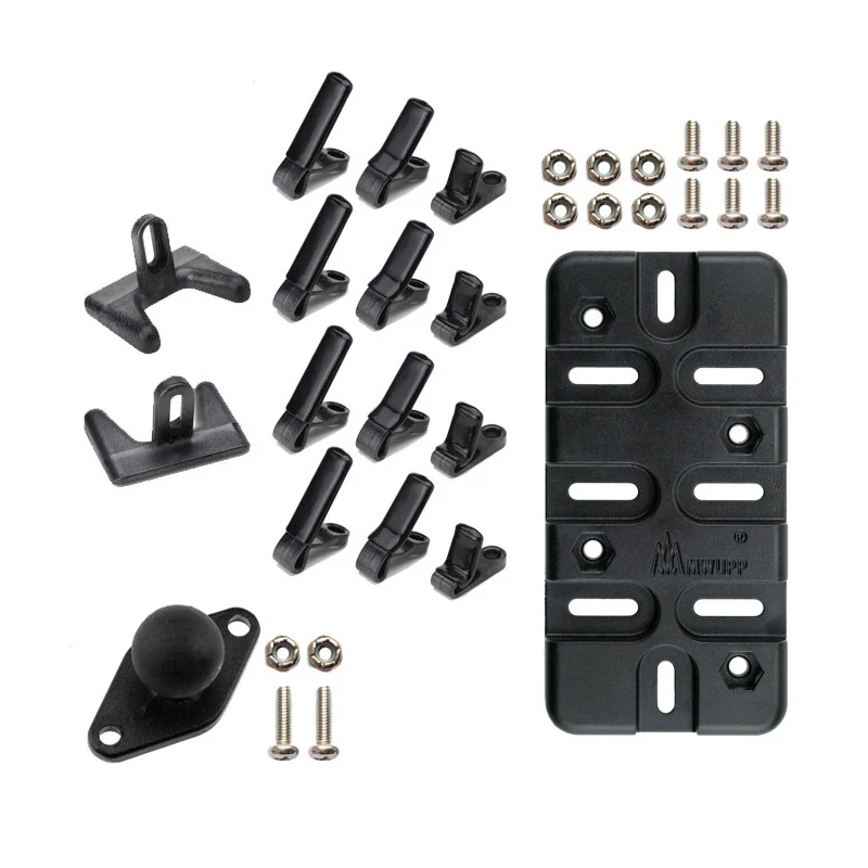 

Universal Motorcycle Grip Mount Holder with 1 inch Diamond Base for Cell Phones and Radio