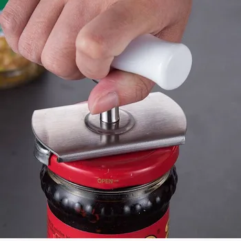 

Stainless Steel Labor saving cap opener can opener glass cap jar opener bottle opener Kitchen accessories gadget