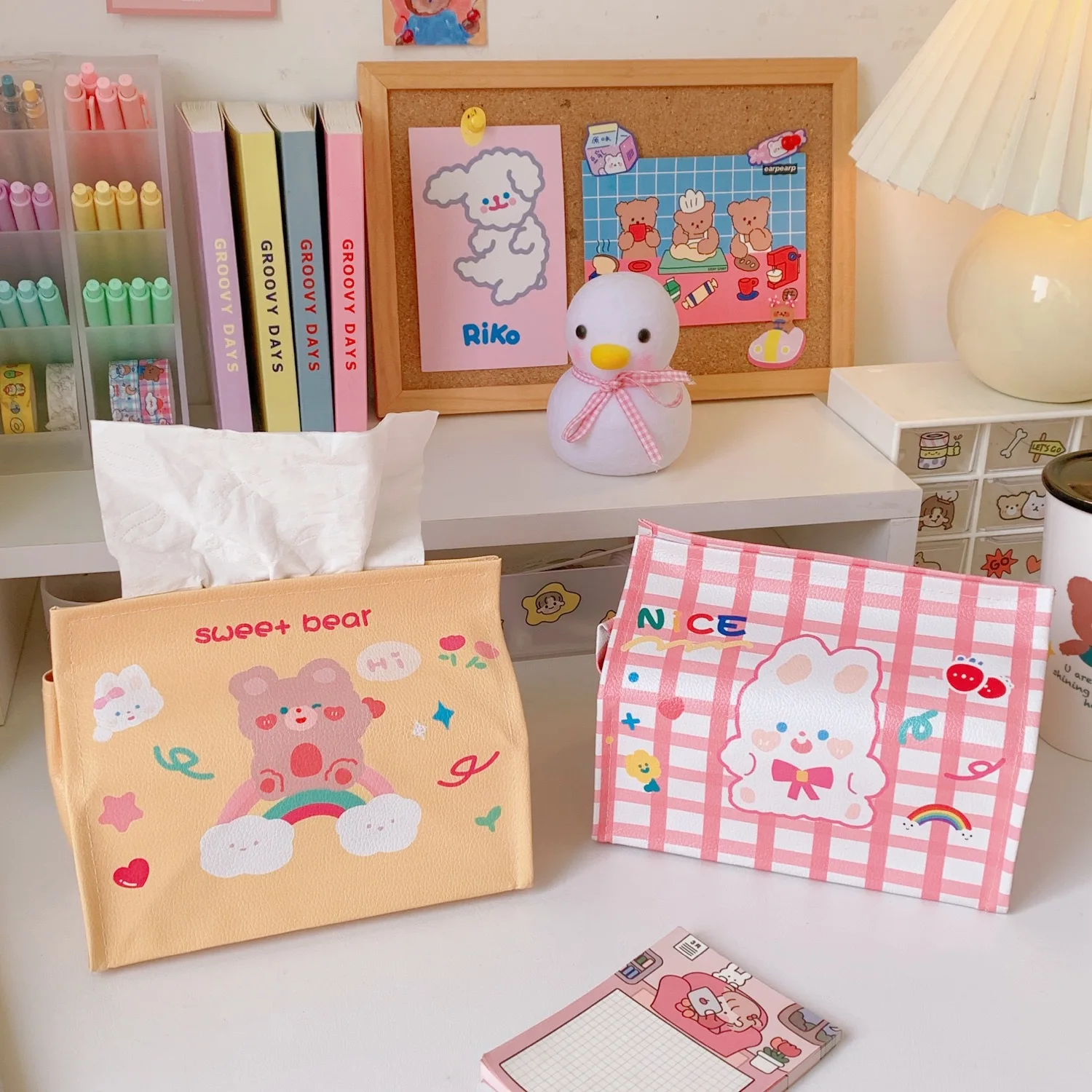 Kawaii Korea Style Tissue Box Wrapper