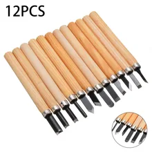12 шт./компл. Профессиональный резьба по дереву долотом Ножи 13,5 см поделки из дерева инструменты подробный ручной инструмент для дерева