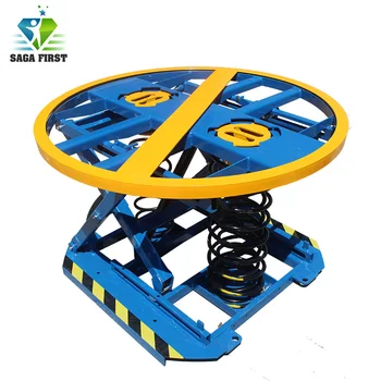 Price Automatic Scissor Lift Platorm Self Balanced Pallet Positioner