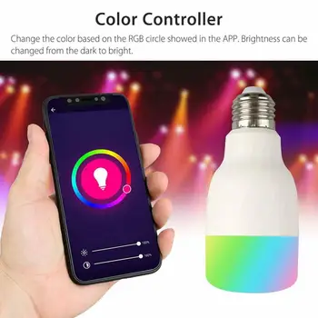 

The Latest Intelligent Voice Control Light Bulb WiFi Smart Light Bulb Bulbs Dimmable LED E27 Lamp For Google Home /Alexa/IFTTT