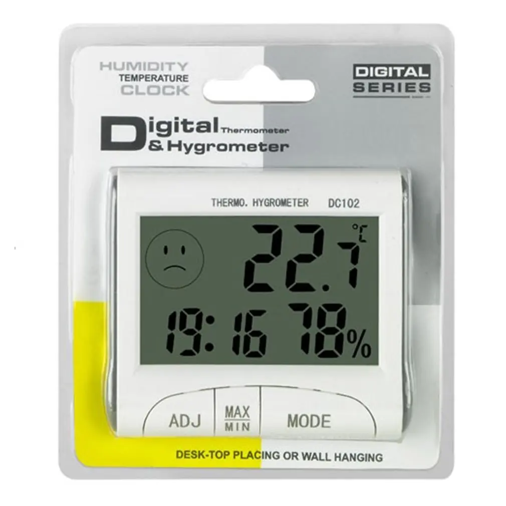 Mini Digital Thermometer Humidity Meter Room Temperature Indoor Lcd Hygrometer Other Thermometers Business Industrial