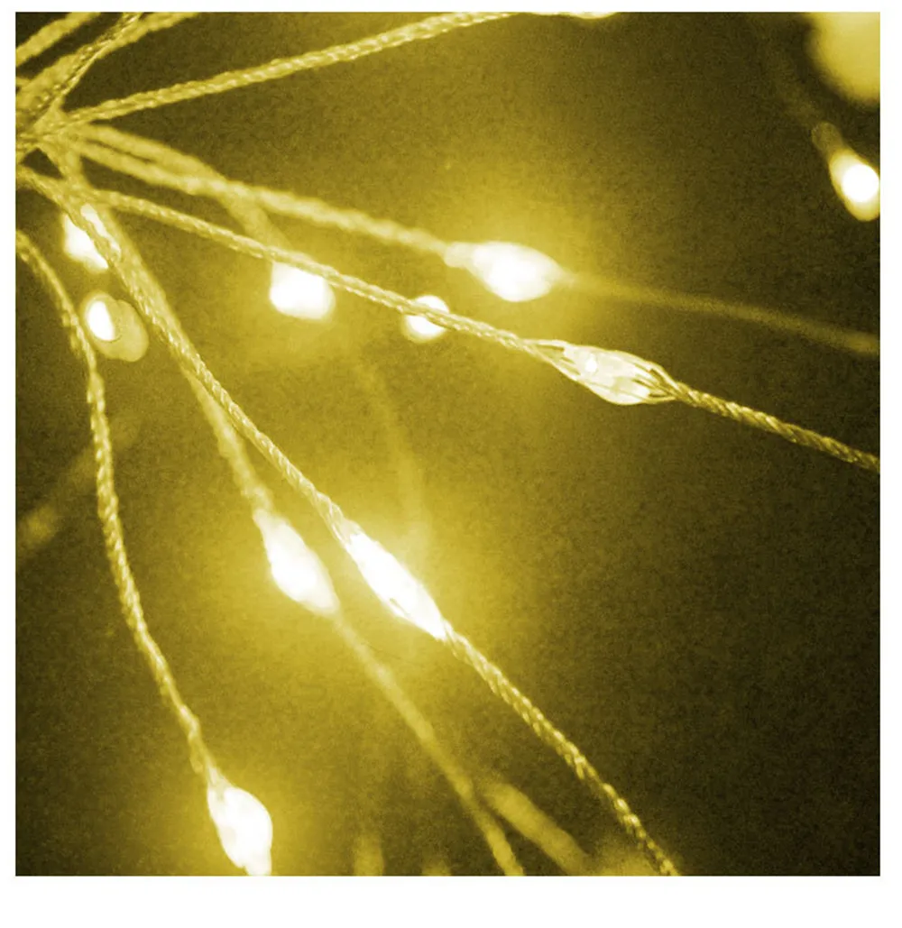 1/2 шт. Солнечный садовый светильник 90/120/150LED, принт в виде одуванчиков, газонный светильник трава Фейерверк лампы Открытый Водонепроницаемый для рождественского декора путь