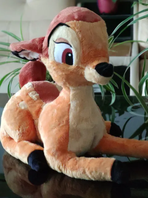 Original Disney Cartooon Bambi High Quality Soft Stuffed Animal Doll Plush Toys Birthday Present For Child 35cm