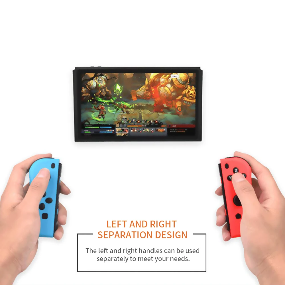 Беспроводной Bluetooth контроллер для NS Joy-Con(L/R) геймпад джойстик с вибрацией для консольный переключатель Nintendo игровые аксессуары