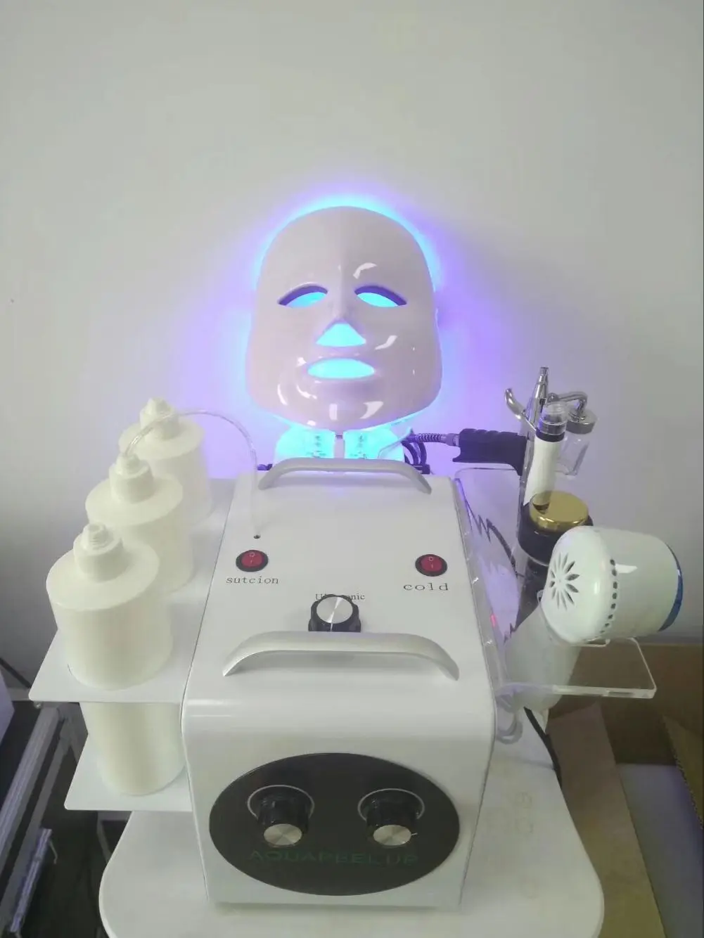 2018 new updated Face Rejuvenation skin lifting aqua facial machine skin care dermabrasion aqua machine peel