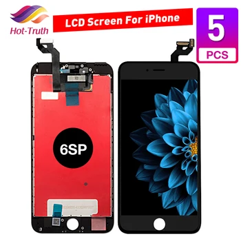 

5pcs/Lot LCD For iPhone 6s Plus Screen Replacement For iPhone 6SP No Dead Pixel Display With 3D Touch Warranty Free Shipping