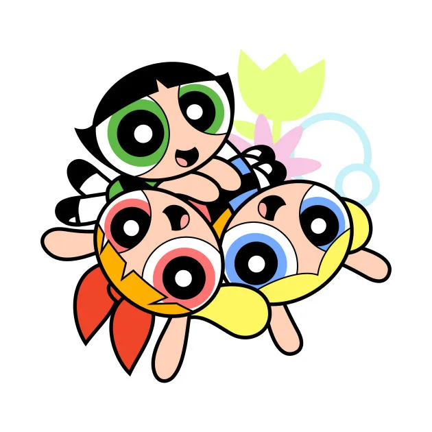 

Classics Cartoon Powerpuff Girls Stationery Scrapbooking Stickers for Kid DIY Toy Children Girl decal waterproof Creative