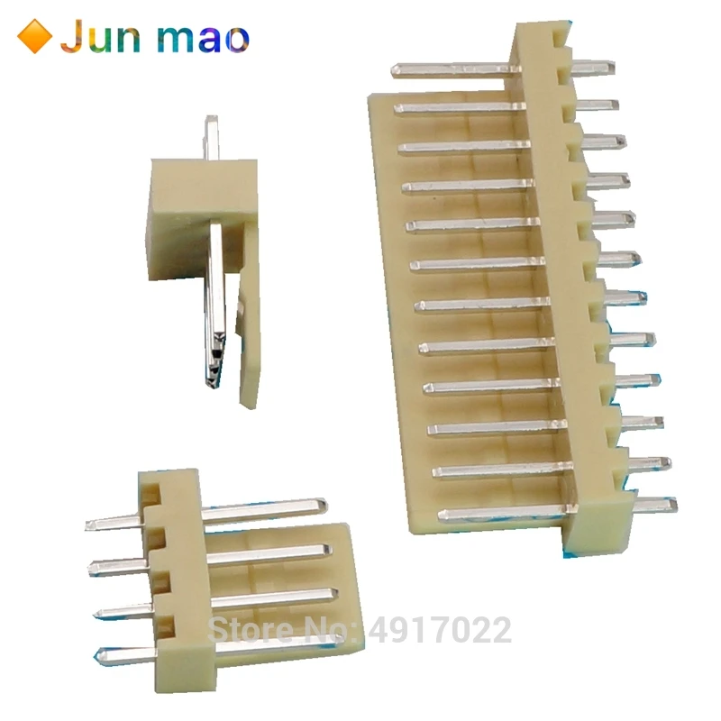 50 шт./лот KF2510 KF2510-2A 3 4 5 6 7 8 9 10 11 A 12A 2 54 мм Мужской соединительные штыревые Разъемы