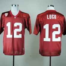 Новое поступление высокое качество Стэнфорд Высокое качество#5 Кристиан маккаффри для мужчин, сшитая облегающая Черная майка