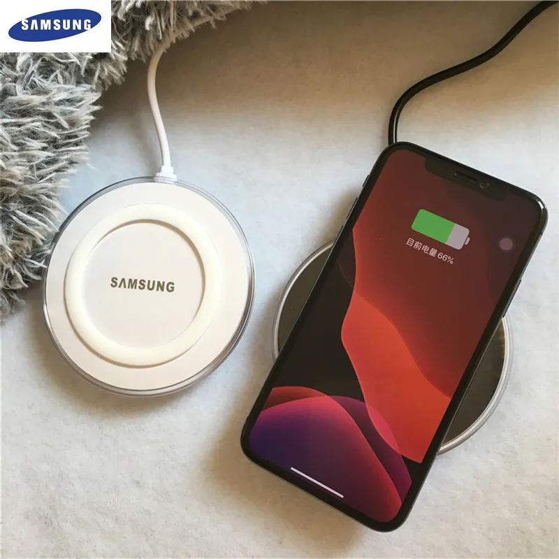 Беспроводное зарядное устройство Samsung оригинальная зарядная подставка qi для Galaxy