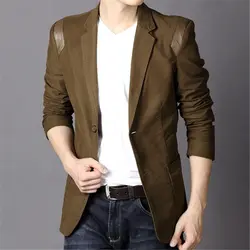 Новый модный Повседневный хлопковый тонкий плюс размер 4XL 5XL 6XL корейский стиль костюм Blaser Masculino мужской пиджак блейзер для мужчин