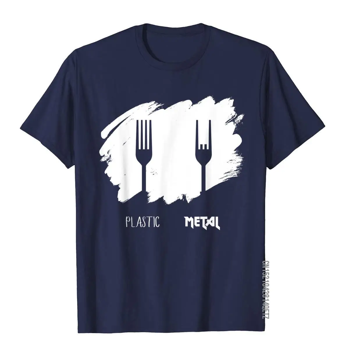 Funny Heavy Rock On Metal T-Shirt for Men Woman Kids Band T-Shirt__B8619navy