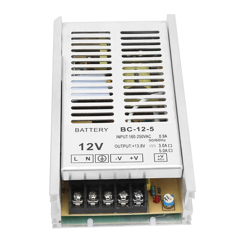 12V зарядное устройство генератора алюминиевый корпус свинцово-кислотный генераторный модуль зарядки аккумулятора