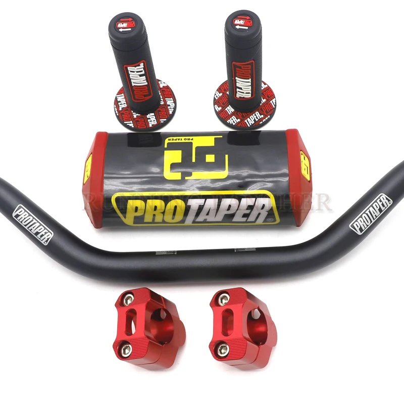 Мотоциклетные Грипсы 28 мм с ЧПУ 1 1/8 дюйма для KTM HONDA KAWASAKI SUZUKI YAMAHA Protaper Pro|Руль