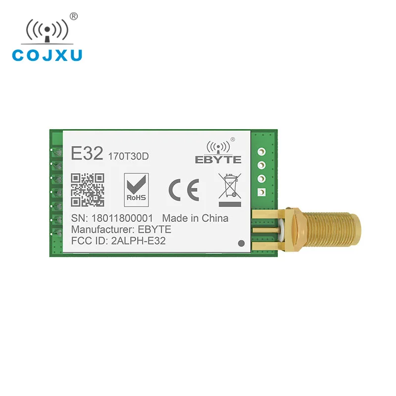 E32 170T30D LoRa SX1278 SX1276 170 мгц радиочастотный модуль 1 Вт МГц UART беспроводной трансивер