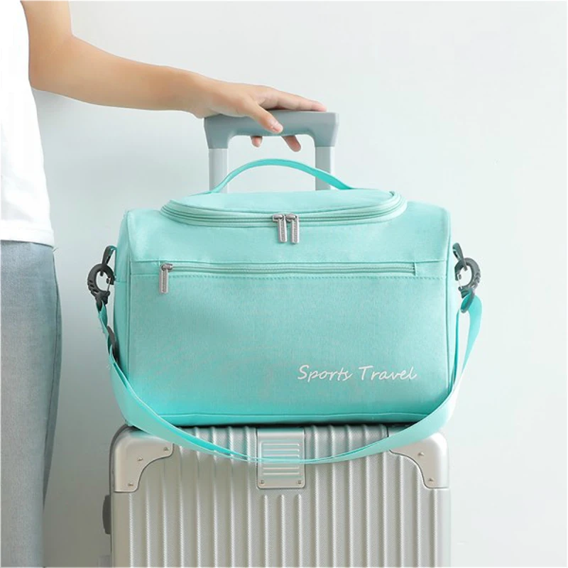 2020 New Travel Bag Men Women Short trip Luggage bags for Clothes Cosmetic Large Capacity Wet and Dry Separation Boarding | Багаж и сумки