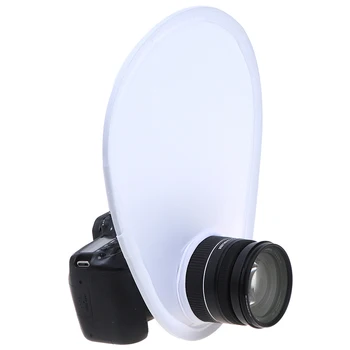 Fotografia lampa błyskowa dyfuzor odbłyśnik Flash dyfuzor Softbox do Canon Nikon Sony Olympus DSLR obiektywy do aparatu tanie i dobre opinie SD HI CN (pochodzenie) Diffuser circle cloth