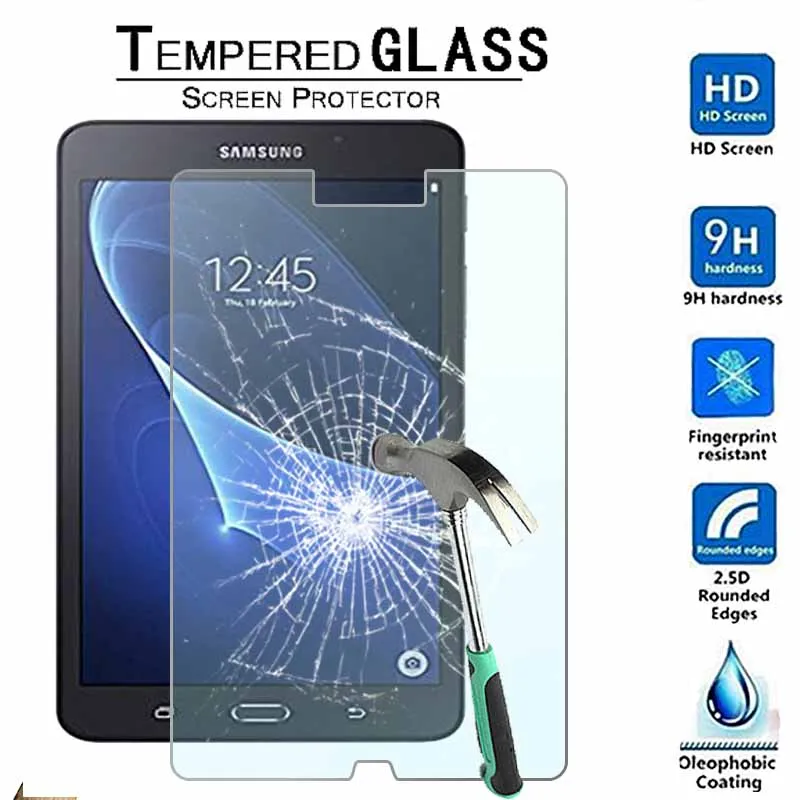 For Samsung Tablet Front Cover 9H Premium Tempered Glass Screen Film Protector 