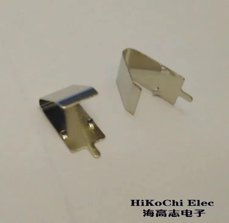 Держатель аккумулятора 18650 17500 18500 CR123A металлический держатель shrapnel зажим разъем
