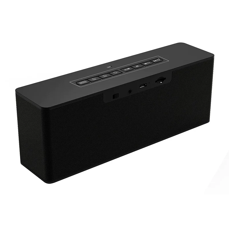 Bluetooth Динамик Приемник супер бас портативный Enceinte беспроводной динамик для телефона компьютера Поддержка TF FM будильник