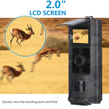

Animal Infrared Tracking Practical Waterproof 1080P HD Jungle Photo Outdoor Forest Video Night Vision 16MP Hunting Camera