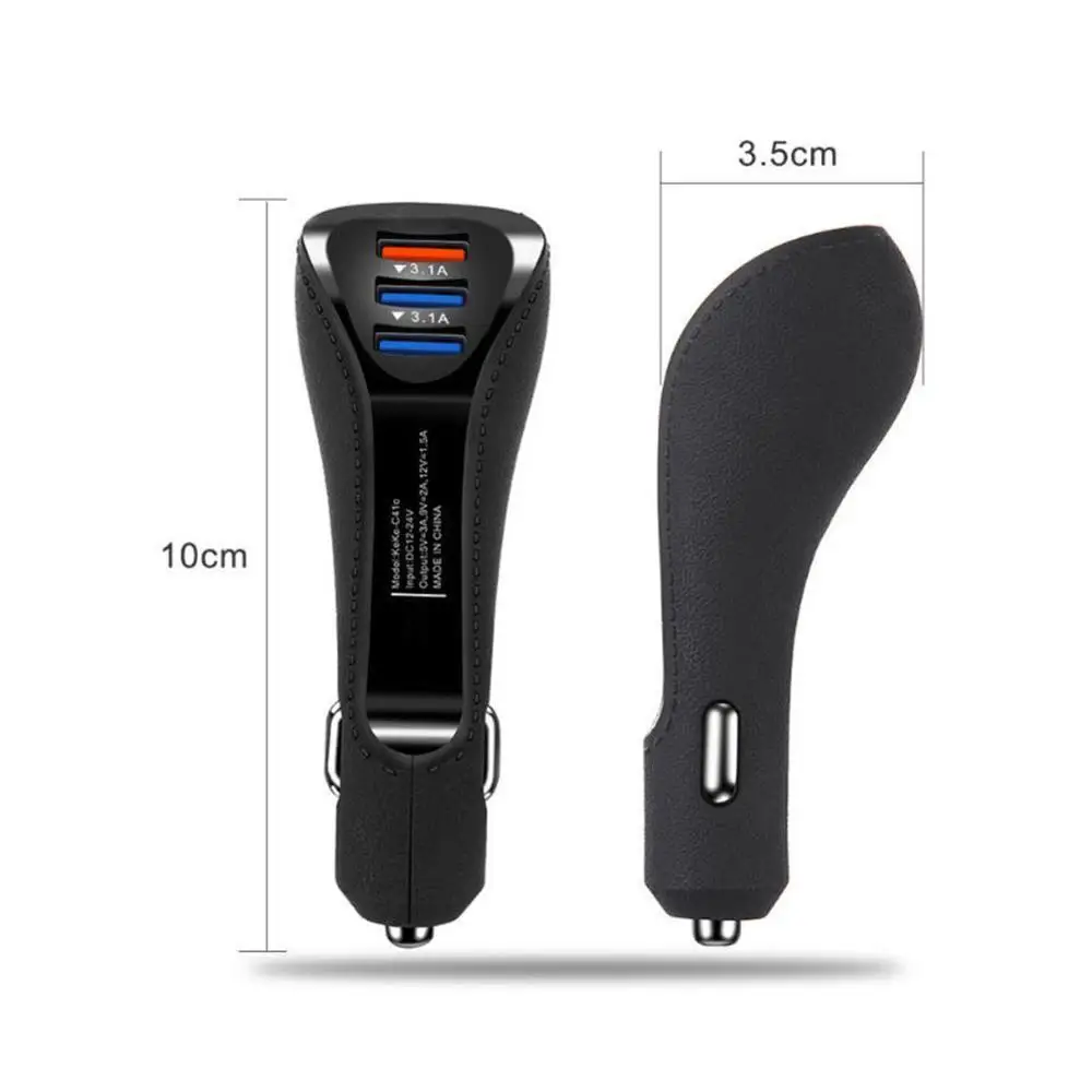Быстрая зарядка 3,0 USB Автомобильное зарядное устройство для iPhone 11 Pro Max Xiaomi huawei P30 QC3.0 3A быстрое PD автомобильное зарядное устройство для телефона
