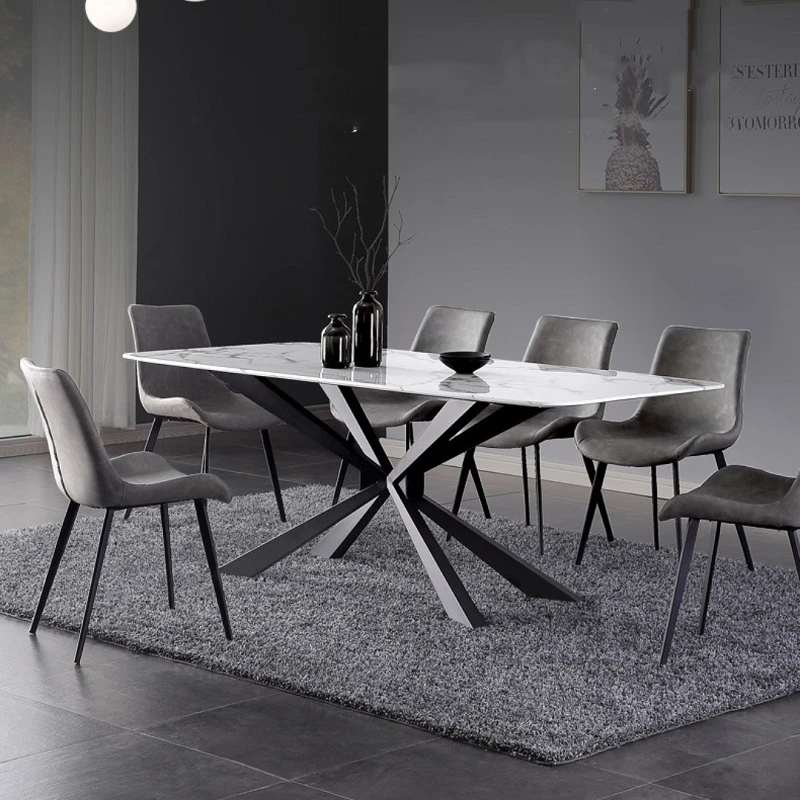 Modern Luxury Marble Top Stainless Steel Frame Dining Table Set Nordic Restaurant Dining Table Chair Dining Tables Aliexpress