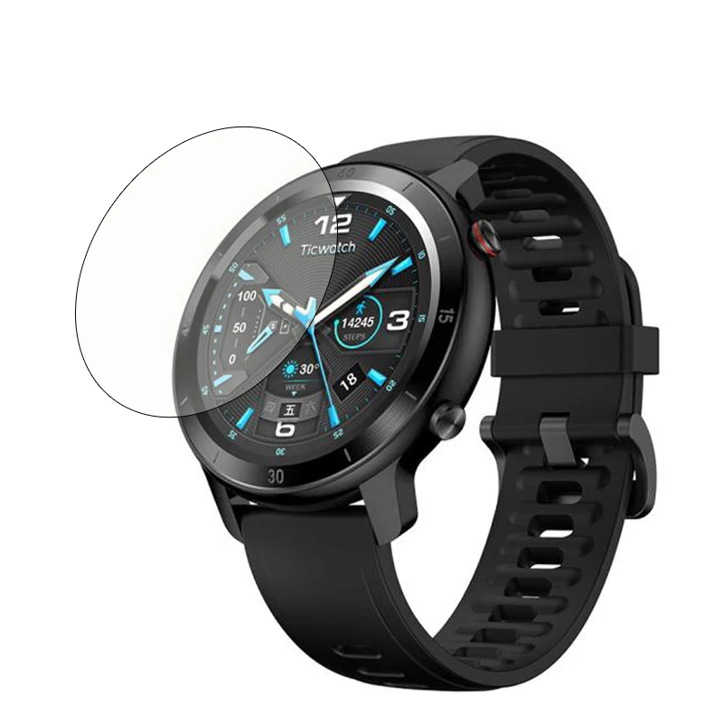 Защитная пленка из закаленного стекла для Ticwatch GTX Sport Smart Watch крышка экрана умные