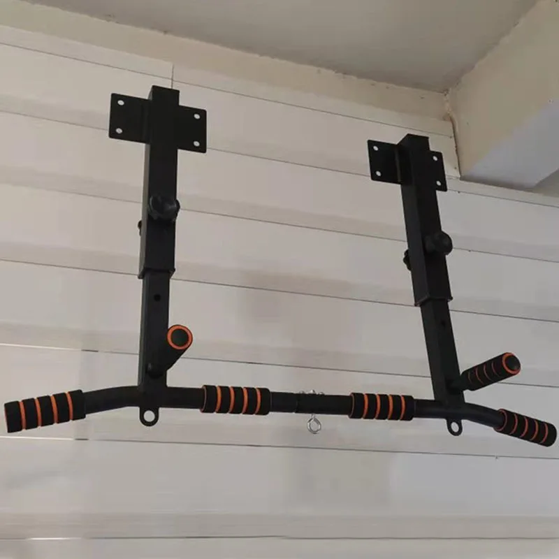 Wall-Mounted Horizontal Bar, Multi-function Pull-up Bar, Portable Fitness Equipment Adjustable Height Pull Rod, Home Gym Workout
