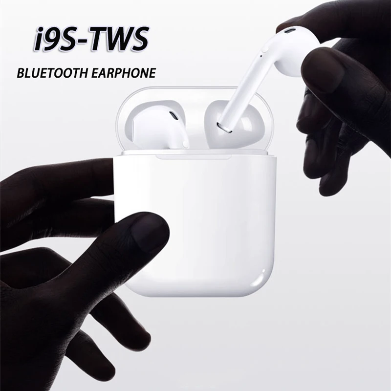 Беспроводные наушники с Bluetooth 5 0 мини i9s Tws микрофоном зарядная коробка Спортивная