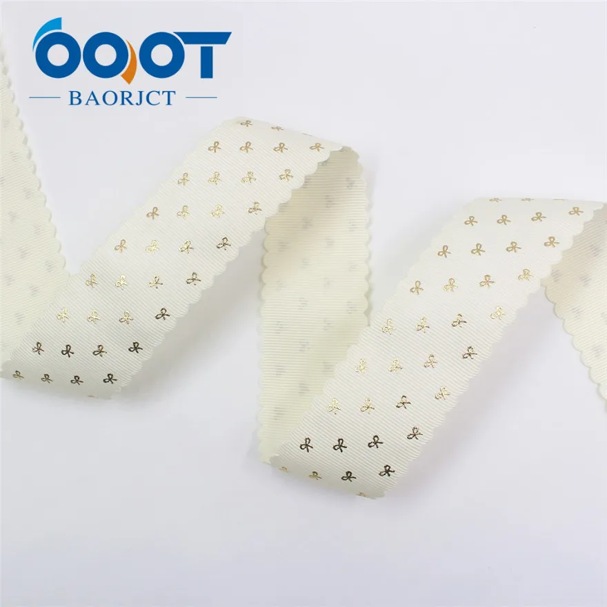 OOOT BAORJCT I-19729-1747, 38 мм, 10 ярдов сплошной цвет горячего тиснения лук-узел корсажные ленты, лук крышка DIY аксессуары украшения - Цвет: I-19729-1750