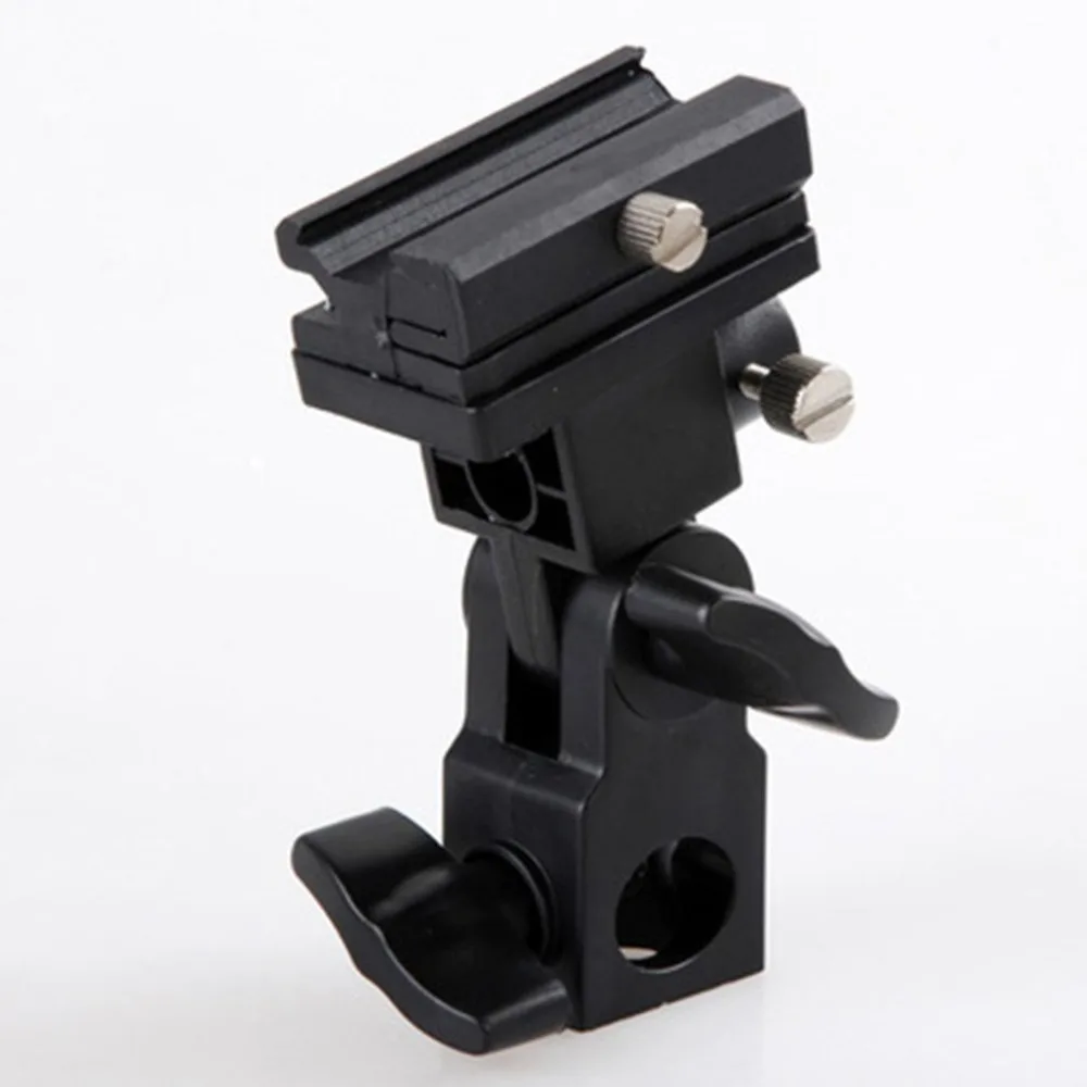 

Swivel Flash Hot Shoe Umbrella Holder Light Bracket Stand Mount Adapter For Studio Light Type B